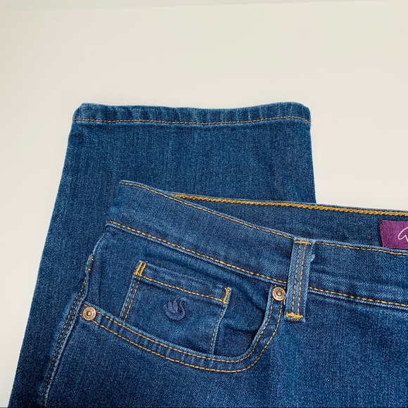 Gloria Vanderbilt jeans high rise bootcut size 18 - Picture 3 of 10